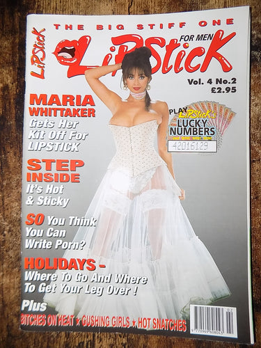 Lipstick Magazine Vol 4 No 2 Featuring Nude Shoot By Maria Whittaker.. Digital PDF Version